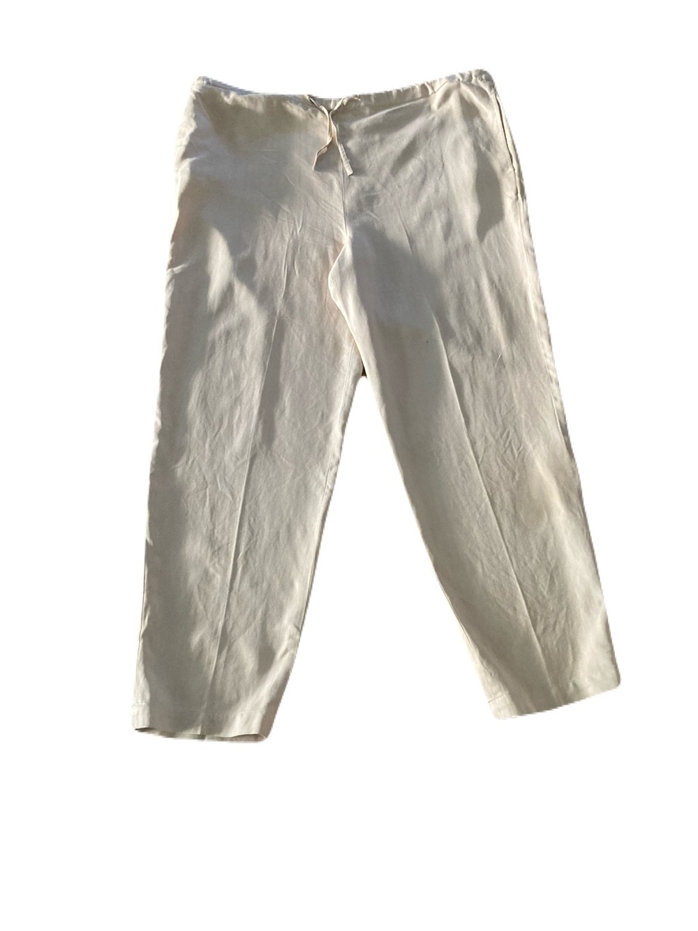 a.n.a Women's Cream Boot Cut Pants